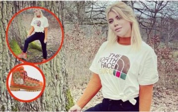 ¡De otro planeta! Cuánto cuestan los borcegos edición limitada que usó Wanda Nara para el "safari en familia"