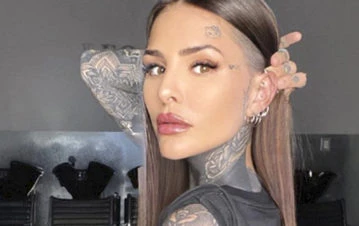 Cande Tinelli anunció cuál será su próximo tatuaje en la cara