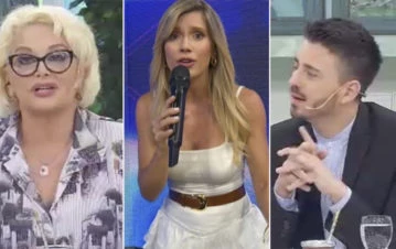 Picante crítica de Carmen Barbieri y Pampito a Laurita Fernández por sus gritos en Canal 13: "Salí de ese lugar de..."