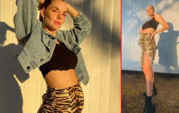 El “drama” de Julieta Nair Calvo para ponerse pantalones estando embarazada