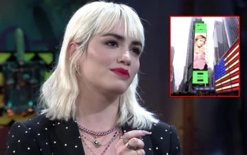 La emoción de Lali Espósito al verse en una publicidad en Nueva York: “De Parque Patricios a…”