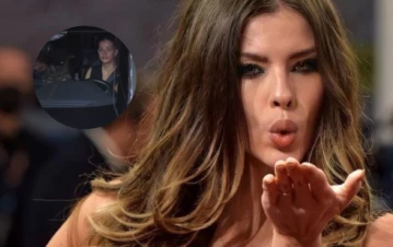 ¡Qué velocidad! La reacción de la China Suárez al ver un notero en la calle que le preguntó por Wanda