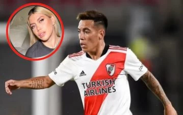 La extraña reacción de Esequiel Barco luego de que se filtraran los chats con Wanda Nara