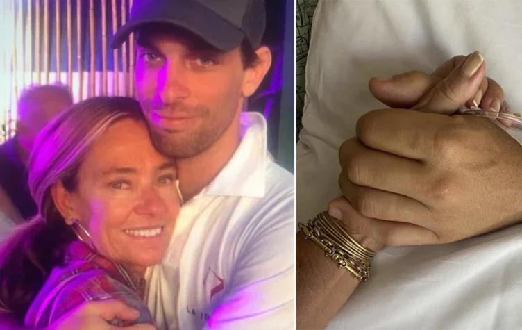 El reencuentro de a¡la trilliza de oro con su hijo