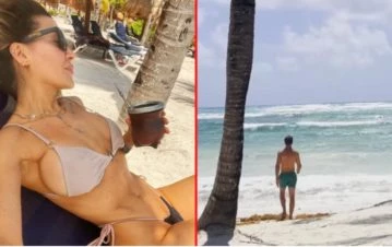 Las fotos de las románticas y divertidas vacaciones de Jimena Barón y su novio en México
