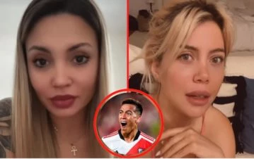 La ex esposa del jugador de River que le mandó mensajes a Wanda rompió el silencio: "No me sorprende porque..."