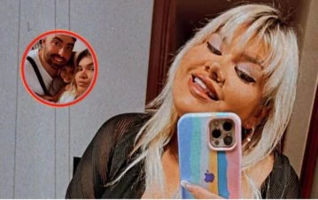 La tierna foto de de More Rial junto a su hijo y su nuevo y polémico novio: "Gracias por tu amor hacia Fran"