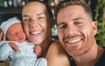 ¡Puro amor! La foto más dulce de Julieta Nair Calvo y su bebé Valentino: “Mis mañanas, mis tardes y…”