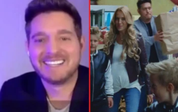 Michael Bublé reveló un dato peculiar sobre cómo es la particular convivencia con Luisana Lopilato y sus hijos