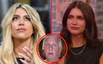 Wanda y Zaira Nara se pelearon nuevamente de su padre Andrés Nara y revelaron las razones