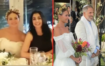 Natalia Lobo se casó a los 52 años: cuál fue el vestido que eligió