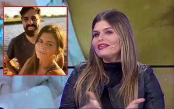 Angie Balbiani reveló la insólita manera en que conoció a su novio, el padre de su hijo