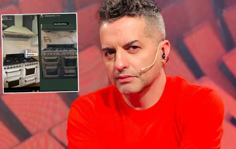 La reacción de Angel de Brito por la cocina que la China le copió a Wanda