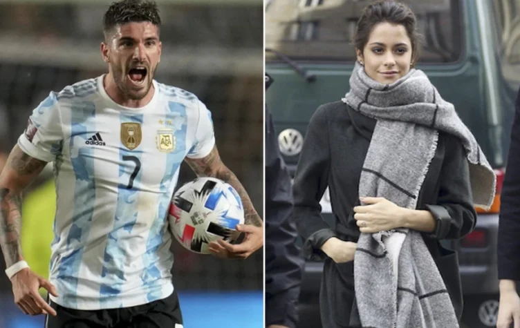 Rodrigo De Paul fue a ver a Tini