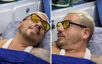 Fede Bal relató a cámara cómo fue el accidente en Brasil: “Me sentí en una película de…”