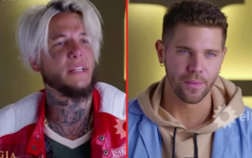 La provocación de Alex Caniggia a Locho Loccisano que terminó con amenazas de pela en El Hotel de los Famosos