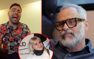 El novio de Morena Rial contó cómo se lleva con Jorge Rial, su suegro, a los dos meses de embarazo
