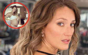 Embarazada de 36 semanas, Mica Viciconte mostró su pancita y contó su último chimento