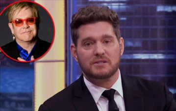 Michael Bublé contó el emotivo gesto de Elton John cuando su hijo tuvo cáncer: “Todos los domingos…”