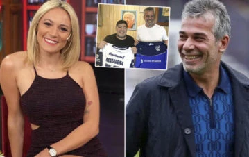 ¡Bombazo total! La primera foto de Rocío Oliva y el presidente amigo de Maradona juntos en Punta Cana