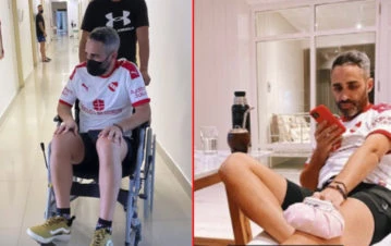 El terrible accidente que sufrió el Pollo Álvarez por el que tendrá que operarse