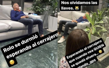 Rolando Graña durmió en el hall del edificio: el insólito motivo que le impidió entrar a su departamento y cuanto le salió el arreglo