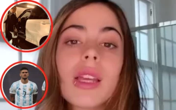 La foto de Camila Homs que desató el enojo de Tini Stoessel con Rodrigo de Paul
