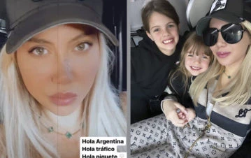 ¡Sorpresa! Wanda Nara llegó "de apuro" a la Argentina: cuáles fueron los motivos de su repentino viaje