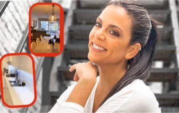 Feliz, Belu Lucius sorprendió al mostrar el imponente ambiente de su casa: "La hice peso a peso"