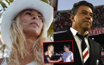 ¡Marcó la cancha! El gesto de la mujer de Gallardo para demostrar que ella, y no Alina Moine, es la “Primera Dama" de River