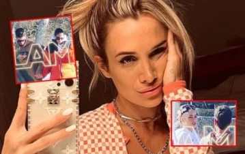 La reacción de Camila Homs mientras mostraban las fotos de De Paul y Tini Stoessel, enamorados en Ibiza: “Esa…”