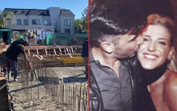 ¡Un palacio! Macarena Rinaldi abrió las puertas de la casa que está construyendo con Federico Hoppe y mostró todo