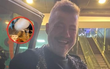 La polémica bienvenida que tuvo Marcelo Tinelli en un café de  México