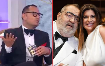 Fabián Medina Flores fulminó a la mujer de Lanata por el vestido que usó en su casamiento