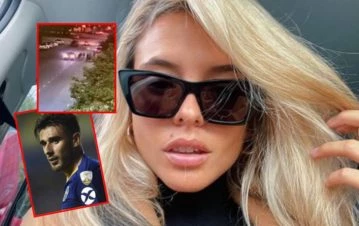 Qué dijo la novia de Toto Salvio tras el escándalo policial que protagonizó el futbolista en Puerto Madero: “Ella está muy…”