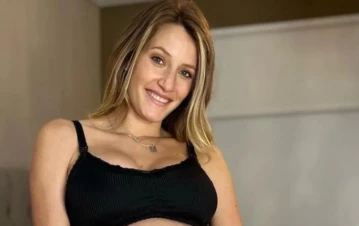 ¡Se viene Luca en...! Mica Viciconte impactó con fotos en los "minutos" finales de su embarazo