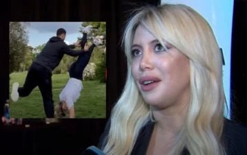 ¿Qué hizo? Wanda Nara protagonizó un hecho increíble en medio de un picnic con sus hijos e Icardi en París