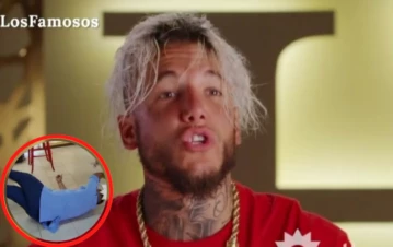 El Chanchi Estévez se dio un terrible golpe y Alex Caniggia se burló en El hotel de los famosos