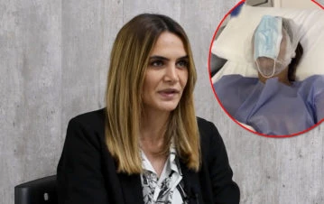 Cómo quedó la hija de Amalia Granata tras la segunda operación a la que se sometió en su brazo