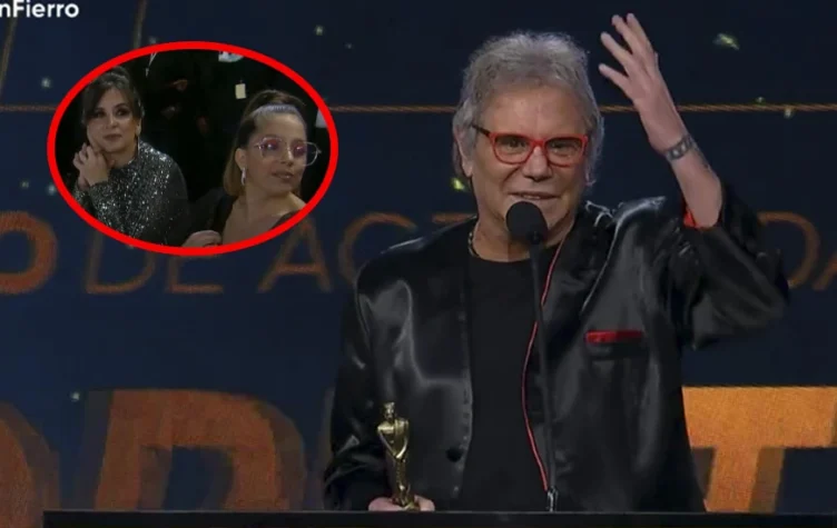 El fastidio de Beto Casella en los Martín Fierro