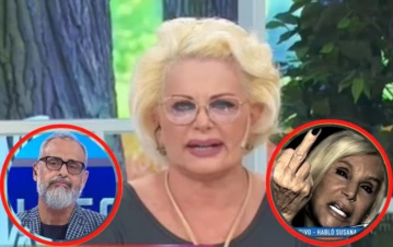 Carmen Barbieri atacó a Jorge Rial tras el fuck you de Susana: “Sigue siendo el…”