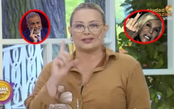 La despectiva frase de Carmen Barbieri contra Jorge Rial: "No está vigente, está totalmente desaparecido en..."