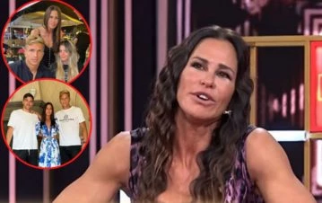 ¿A qué fue? Carolina Baldini viajó a Italia, posó junto a sus hijos y... ¡cómo será el cara a cara con el Cholo!
