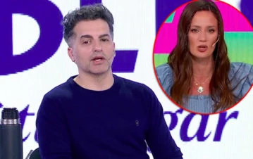 Cómo fue el reencuentro de Ángel de Brito con Paula Chaves después de dos años de enojo