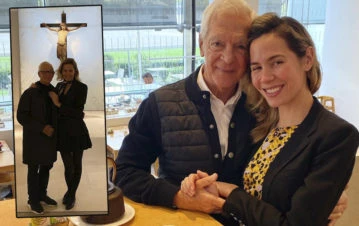 El misterioso anuncio de Elina Fernández en el aniversario con Eduardo Constantini: "Este año, algo completa nuestro..."