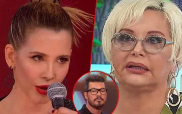 Carmen Barbieri dijo que hubo terceros en la separación de Tinelli y Guillermina Valdés le contestó con todo