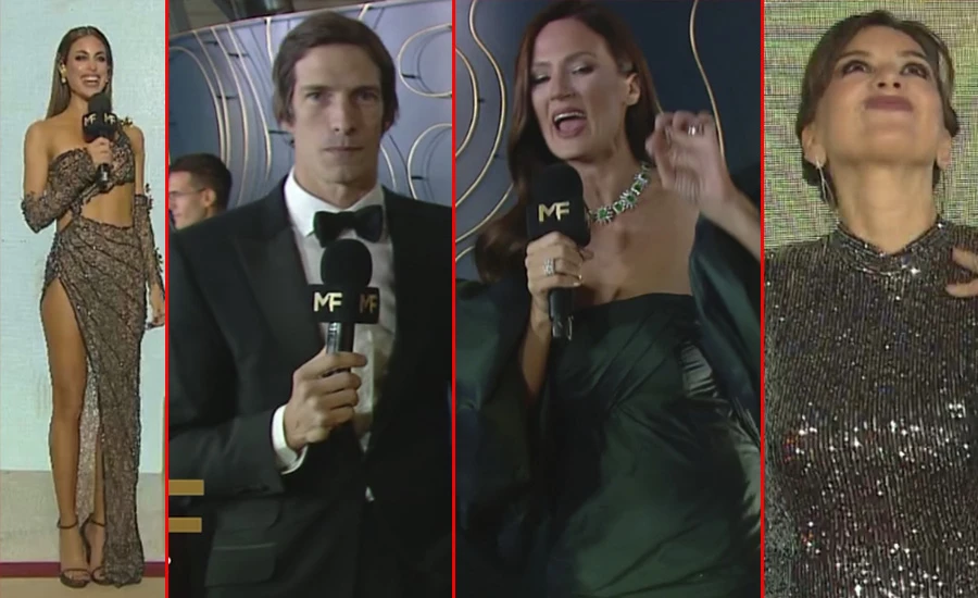 LOS Primeros looks del Martín fierro