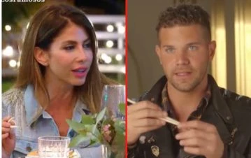 La cena romántica de Locho y Majo Martino en El hotel de los famosos