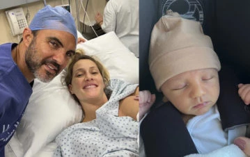 Mica Viciconte mostró cómo vistieron a Luca, su hijo con Fabián Cubero, para su primera salida