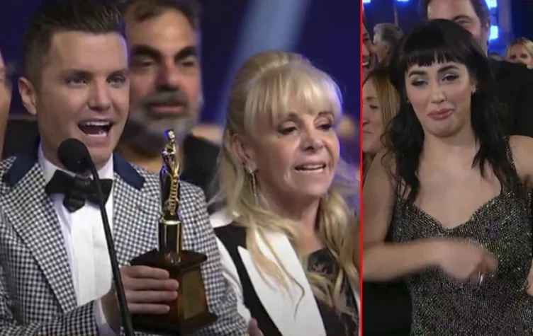 La locura de Santiago del Moro y el show de gestos de Lali Espósito por el oro